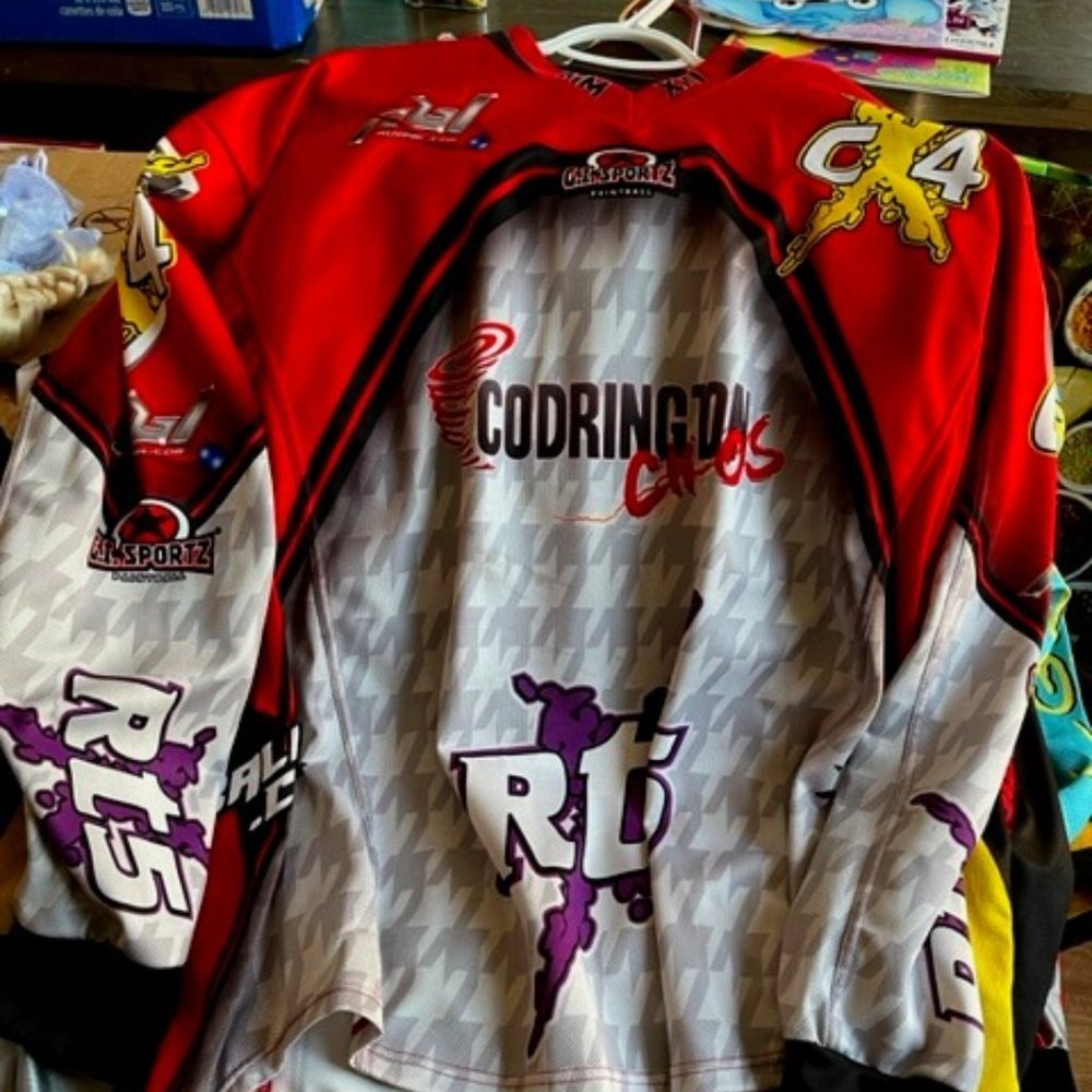 New without Tags Codrington Chaos RT5 Paintball Jersey - Size XX-Large